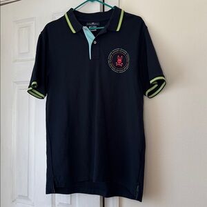 Psycho Bunny Pima Cotton polo Navy blue size 6 / Large